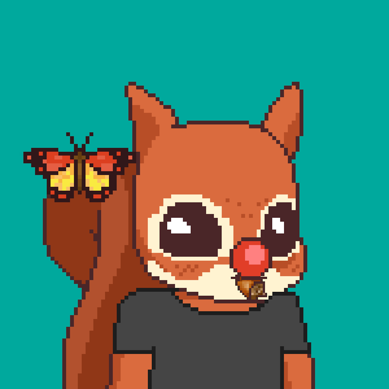 Pixel Squirrels #1187
